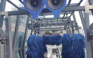 坐標京畿重地——河北保定，潘達智能洗車(Intelligent car wash)配置林頓洗車設(shè)備